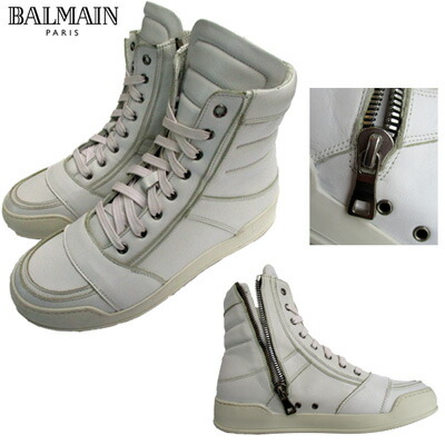 楽天市場】バルマン BALMAIN メンズ 靴 スニーカー ハイカット