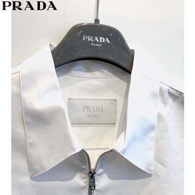楽天市場】プラダ PRADA メンズ トップス ポロシャツ 半袖 2色展開 胸