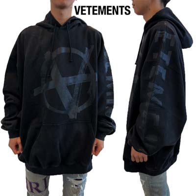 楽天市場】VETEMENTS ヴェトモン パーカー フーディ メンズ トップス