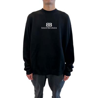 楽天市場】BALENCIAGA バレンシアガ セーター メンズ ニット クルー