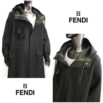楽天市場】フェンディ FENDI メンズ アウター ジャケット コート ロゴ