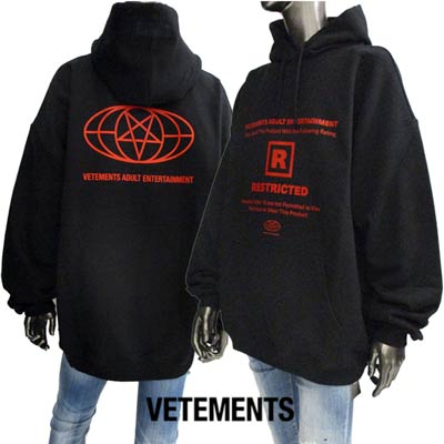 楽天市場】ヴェトモン VETEMENTS メンズ トップス パーカー ロゴ ※白