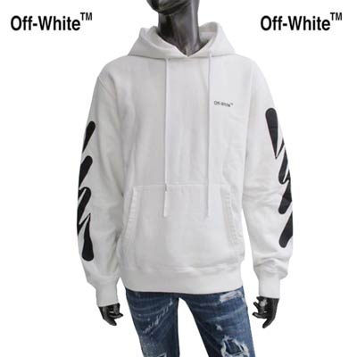 楽天市場】オフホワイト OFF-WHITE メンズ トップス パーカー フーディ