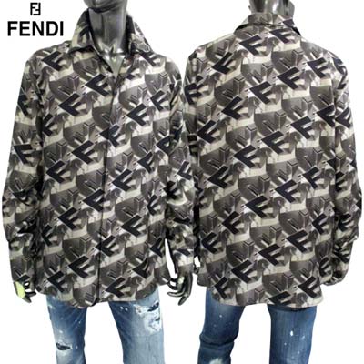 楽天市場】フェンディ FENDI メンズ トップス カジュアルシャツ 長袖