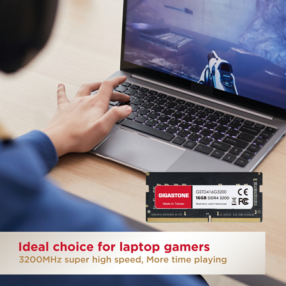 楽天市場】【メモリ DDR4】GIGASTONE 16GBx2枚 (32GB Kit) DDR4