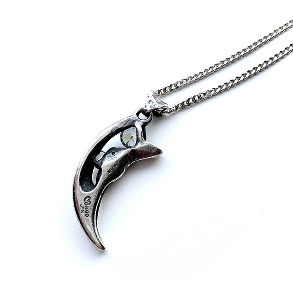 楽天市場】MONGO ツキノワグマ クロウ シルバー ネックレス チェーン