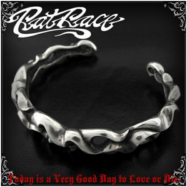 楽天市場】RAT RACE ラットレース ライズフレア シルバーバングル 炎