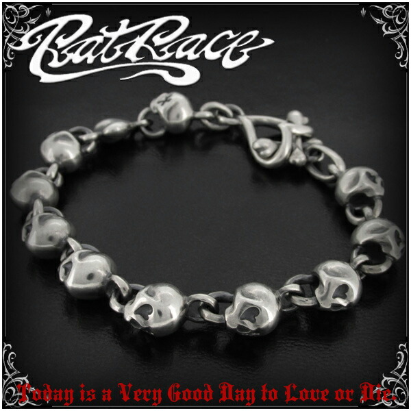 楽天市場】RAT RACE ラットレース r.l.d 約20cm L.K.Cスカル シルバー