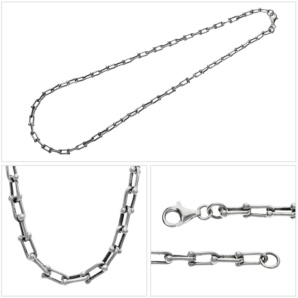 楽天市場】シルバー925 リンクチェーン ネックレス チェーン シルバー