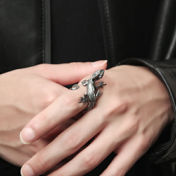 楽天市場】Cold I's ミナミモリドラゴン 巻きつき リング 15〜27号