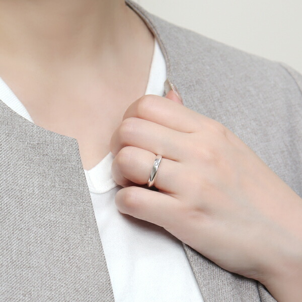 楽天市場】ウェーブ ジルコニア リング 9号 指輪 シルバー925 シルバー