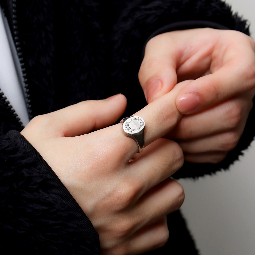 楽天市場】THEFT セフト エンブレム 印台 リング 指輪 11〜19号 メンズ