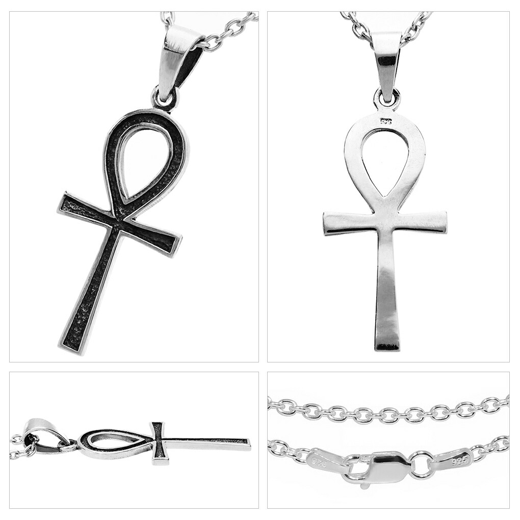 楽天市場】アンク シルバー ペンダント ネックレス ペンダントトップ