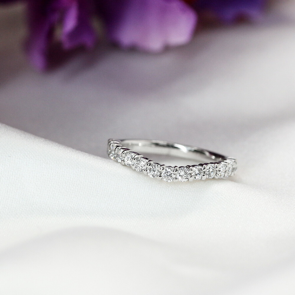 楽天市場】エタニティリング ダイヤモンド 0.56ct プラチナ Pt900