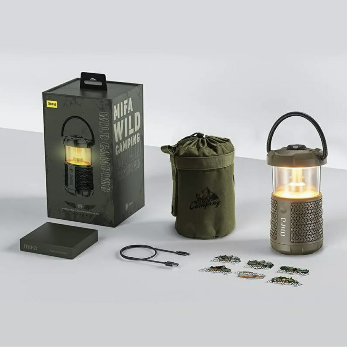 美品✨mifa ランタンスピーカー 別売三脚付 美品✨mifa ランタン