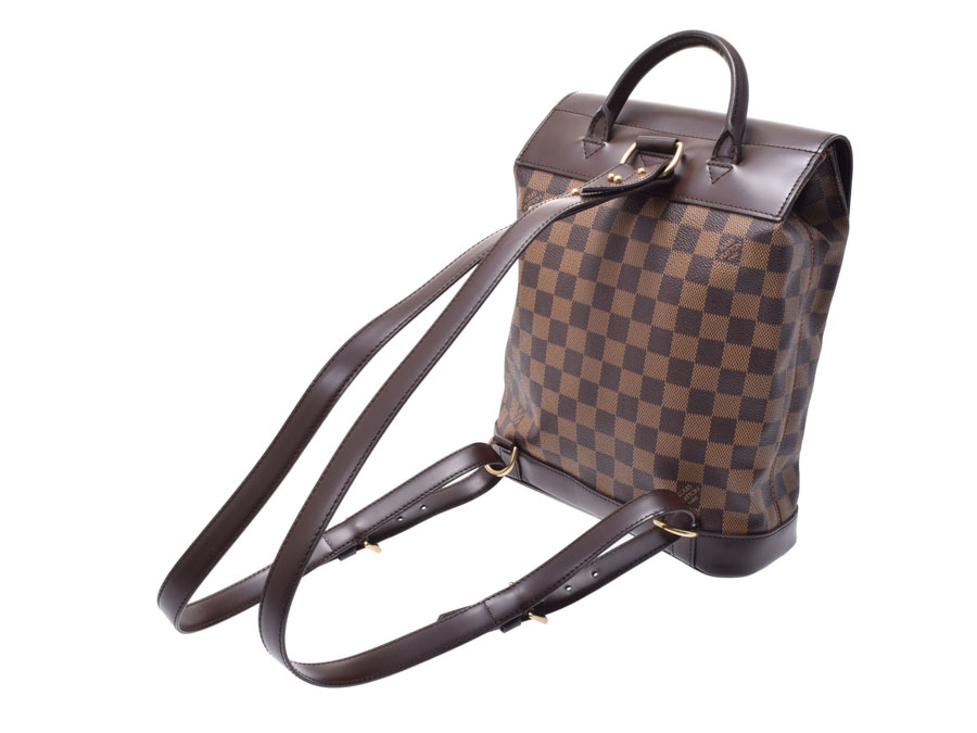 楽天市場】中古 ルイヴィトン ダミエ ソーホー N51132 廃盤 リュック