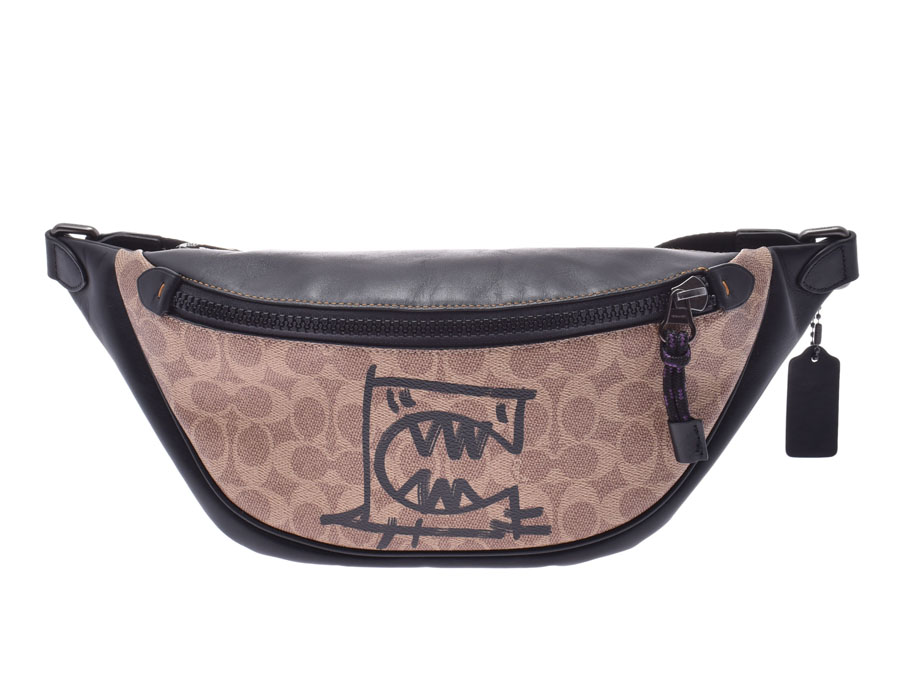 楽天市場】コーチ リビングトン ベルトバッグ シグネチャー ウィズ