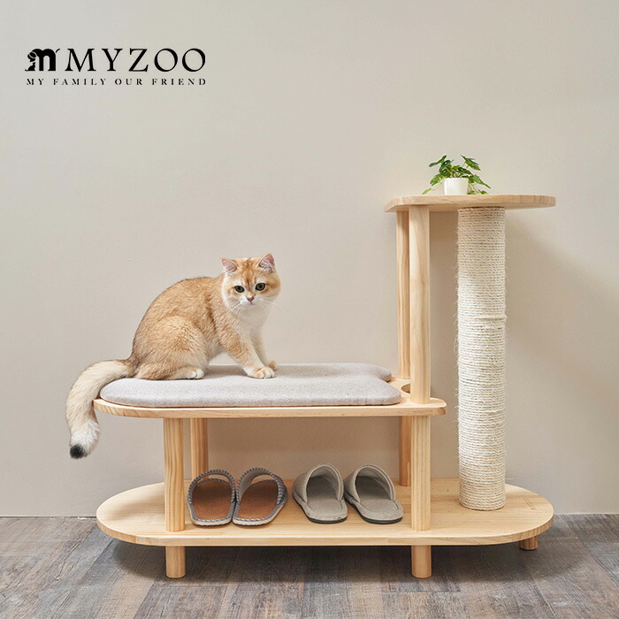 楽天市場】MYZOO マイズー 猫用シューズスツール Trinet 【メッセージ