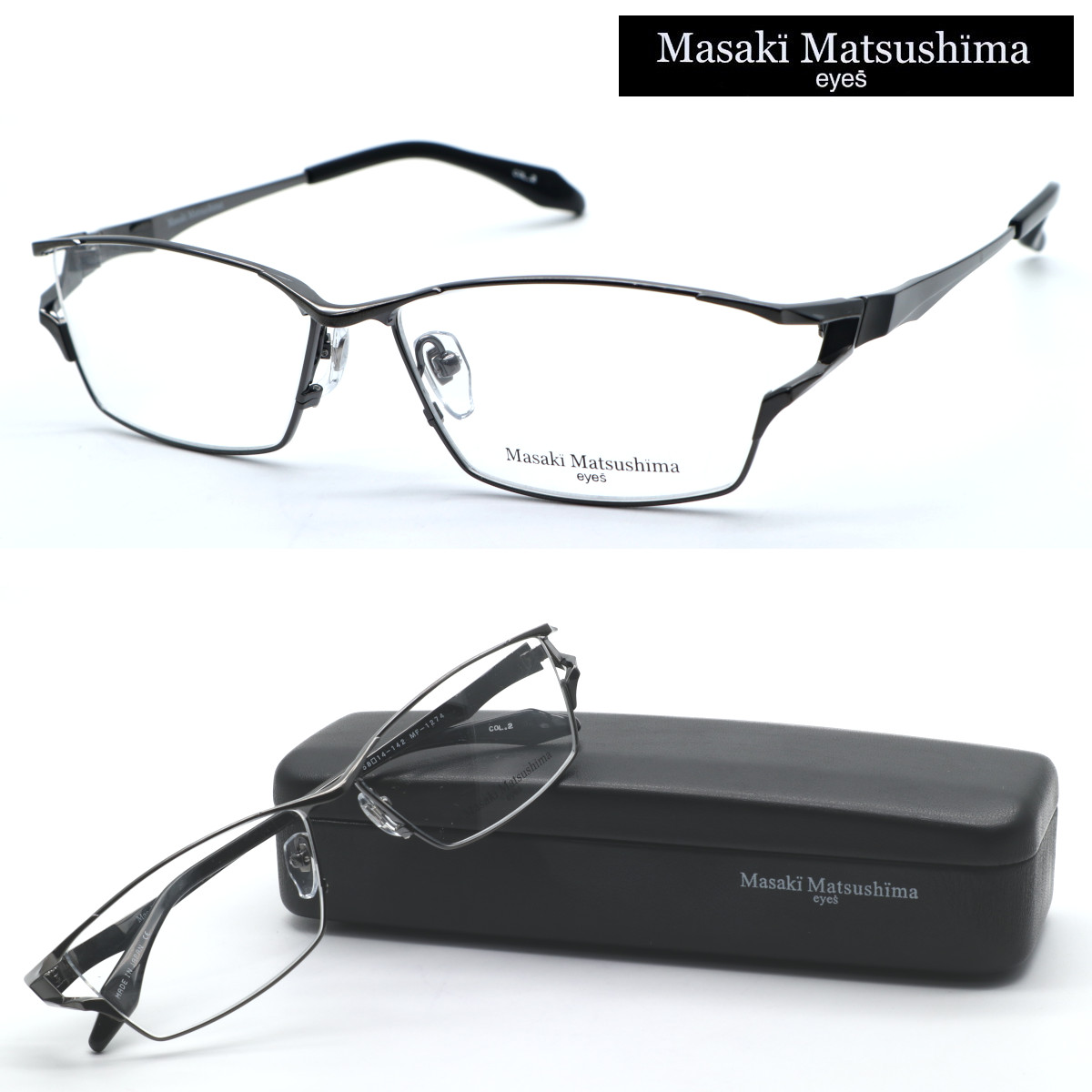 楽天市場】【Masaki Matsushima】マサキマツシマ メガネ MF-1274 col.2