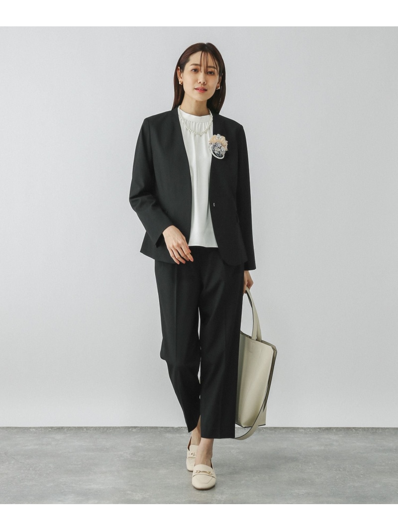 楽天市場】【SALE／50%OFF】ウツクシルエットノーカラージャケット