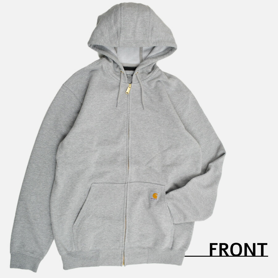 マ*イ様 新品未使用Carhartt グレー ジップアップパーカー 中古・古着