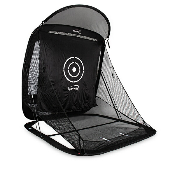 楽天市場】ゴルフネット 練習用 自動返球 Spornia スポーニア 黒色