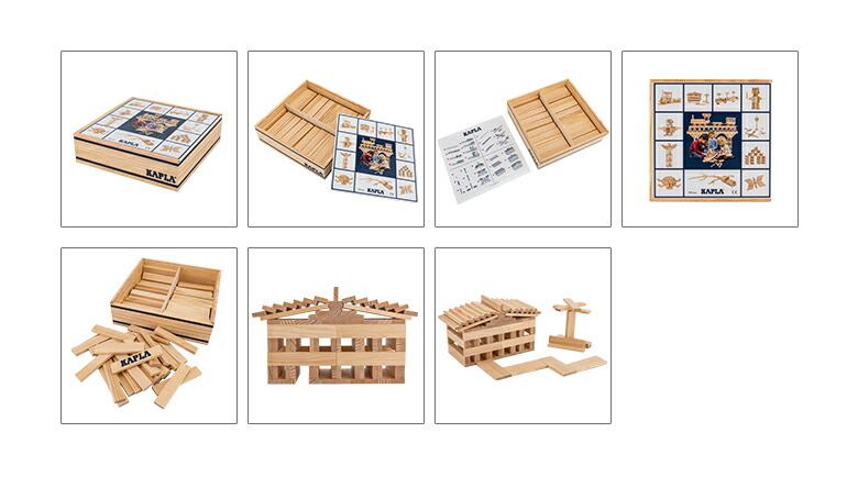 楽天市場】積み木 カプラ KAPLA 魔法の板 100 おもちゃ 100ピース 玩具