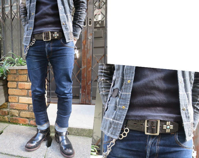 楽天市場】即納☆ HTC USA #NAVAJO TQ LEATHERBELT 1.75( ナバホ