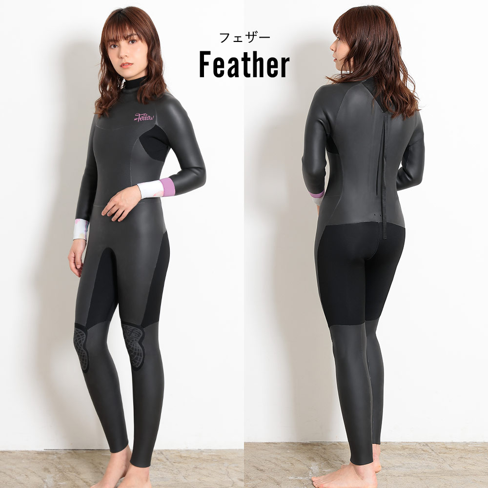 楽天市場】FELLOW セミドライ 5×3mm ウェットスーツ バックジップ