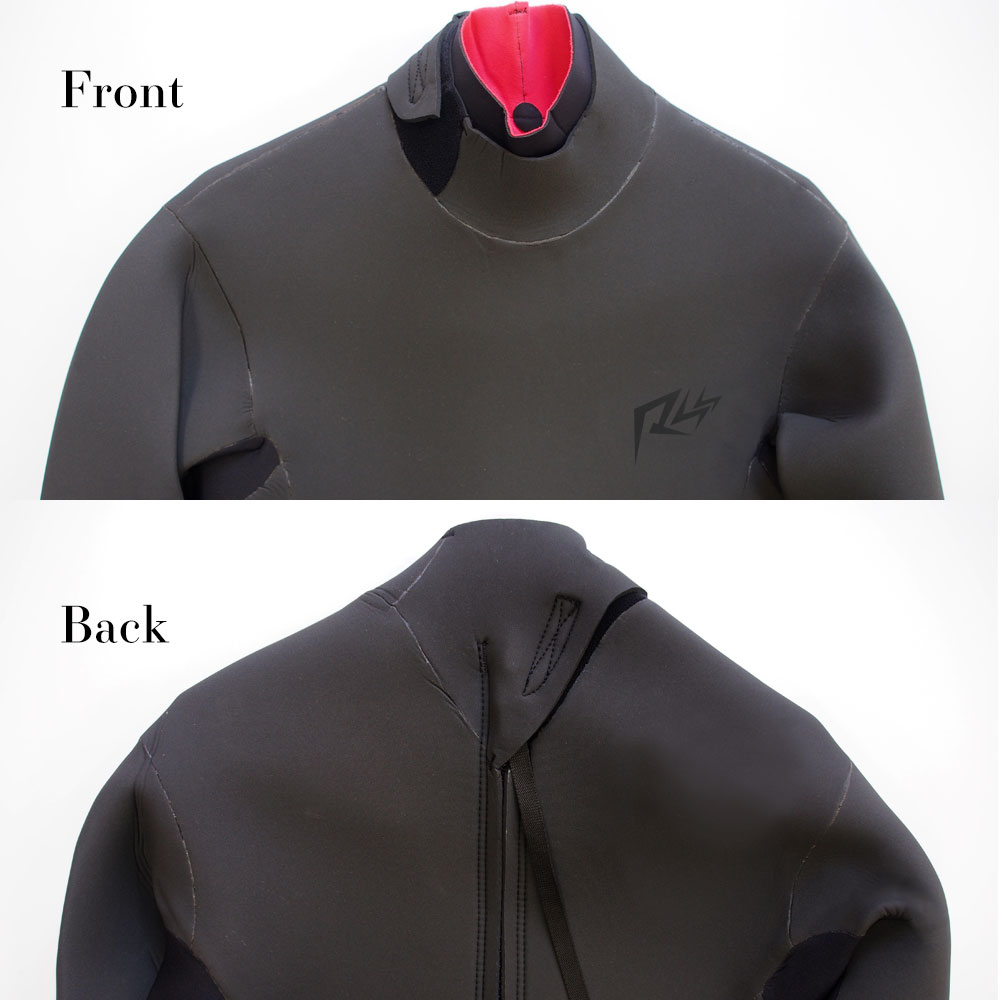 楽天市場】セミドライ 5×3mm RSS SURF ウェットスーツ メンズ Wネック