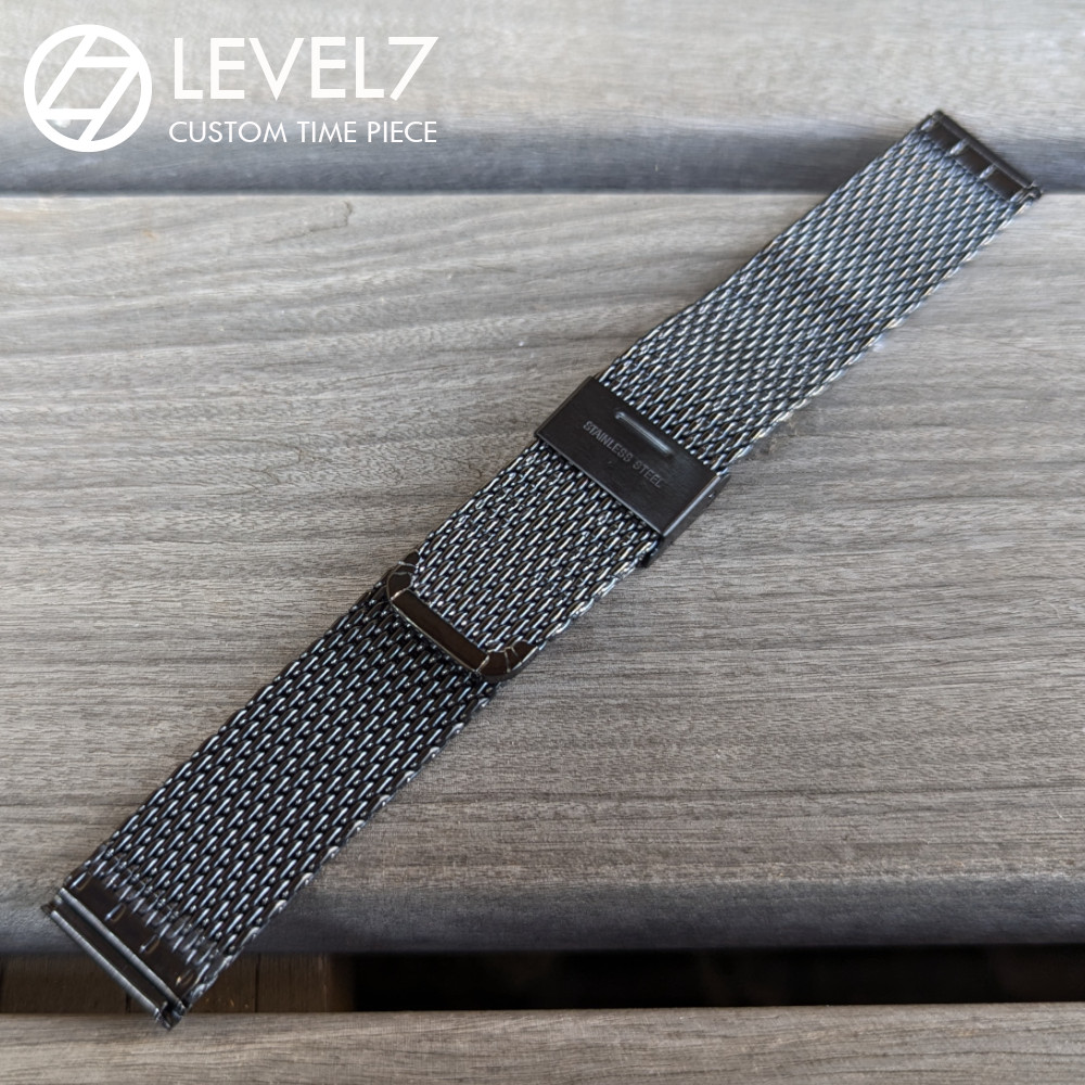 楽天市場】LEVEL7 ステンレスメッシュベルト T2N-10W-SS 細み約1.0MM