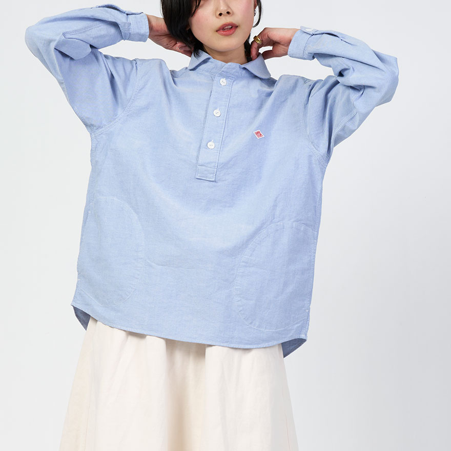 楽天市場】ダントン DANTON メンズ ラウンドカラー プルオーバー