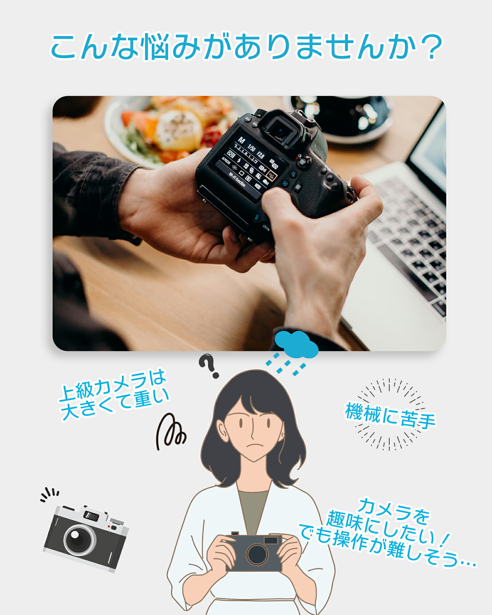 楽天市場】【コスパ最高☆カメラケース付・1年保証あり】高画素