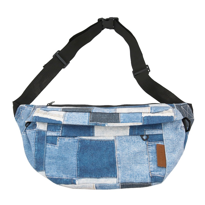 楽天市場】パッチワーク風デニムボディバッグ : Ci select