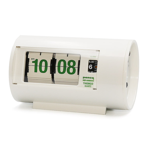 楽天市場】TWEMCO AP-28 PATAPATA CLOCK PENCO WHITE （トゥウェンコ