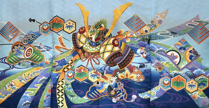 楽天市場】七五三 753 着物 男の子 袴 セット 5歳羽織袴 フルセット 兜