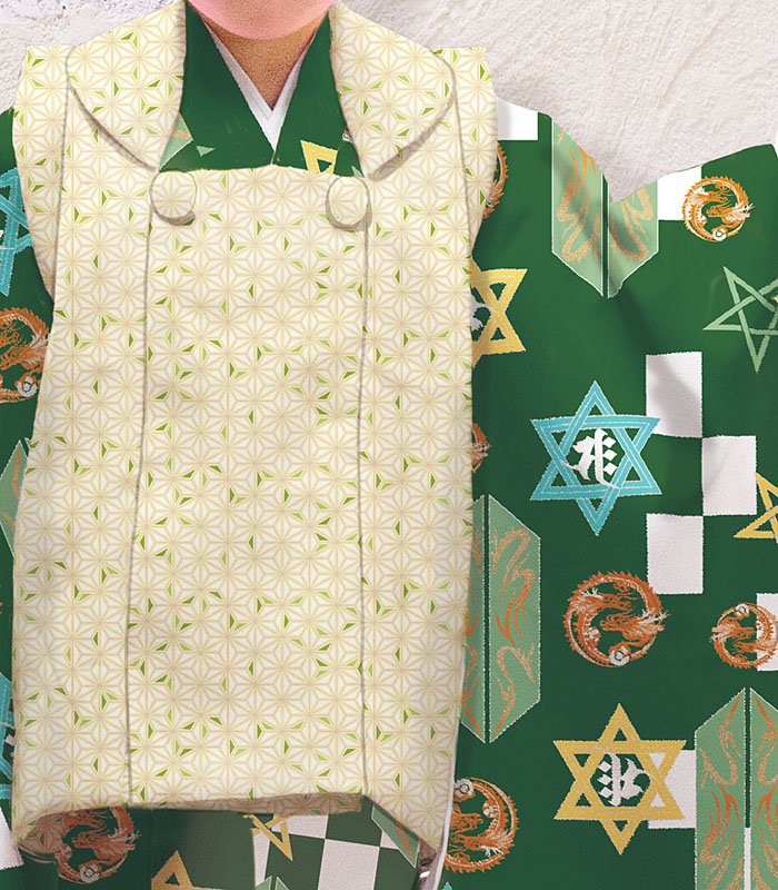 楽天市場】七五三 753 着物 3歳 男の子 被布セット PR＋ ブランド