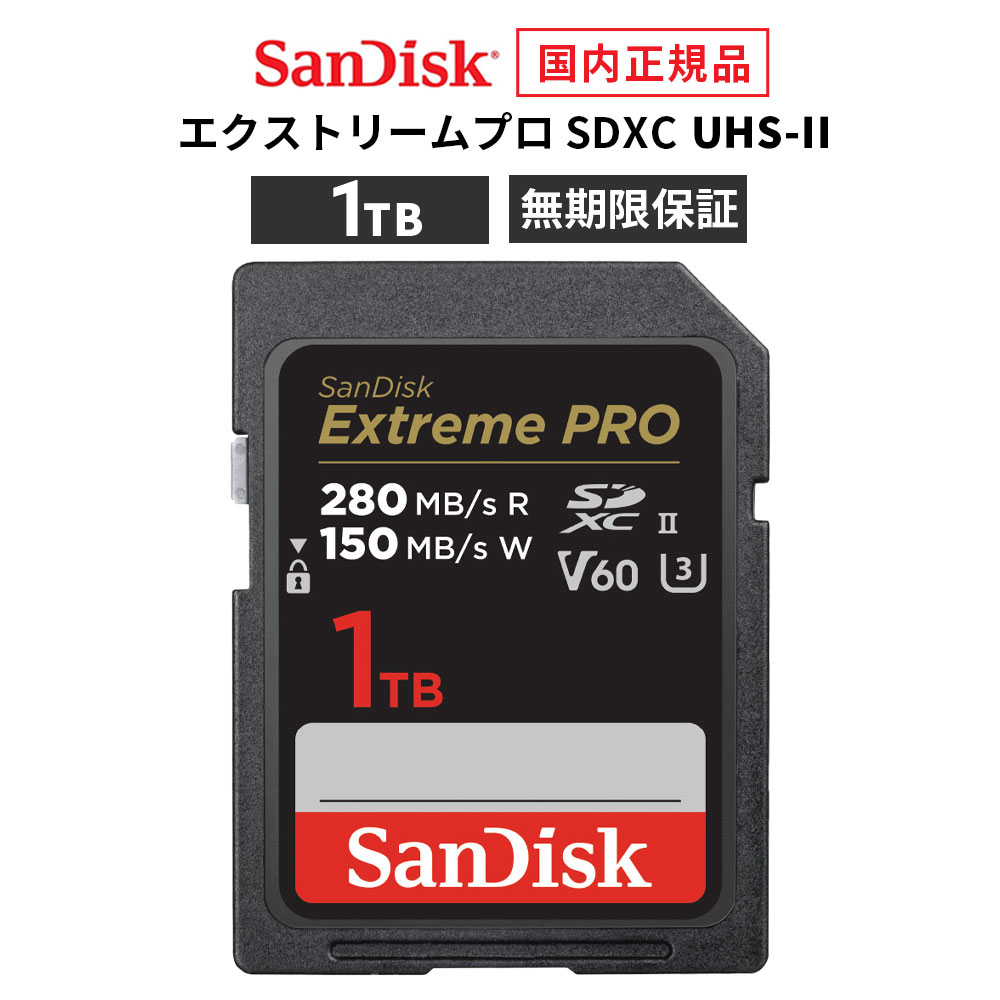 楽天市場】【安心のメーカー無期限保証】 1TB SDカード SDXC SanDisk