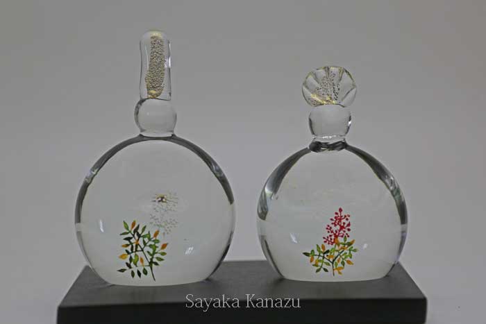 楽天市場】「南天のおひな様」 ガラスのお雛様 雛人形 節句人形 手作り