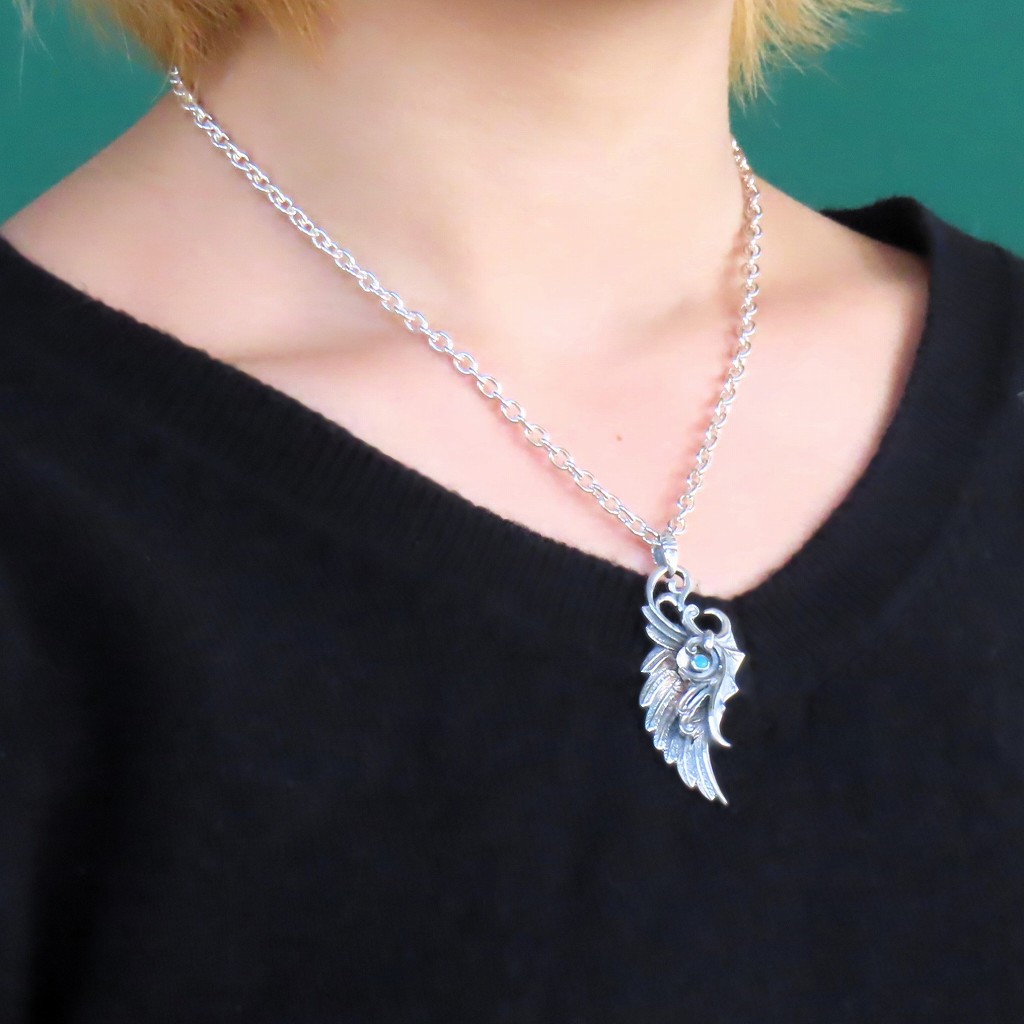 楽天市場】ドラゴンウィングネックレス シルバー925 ポイント10倍