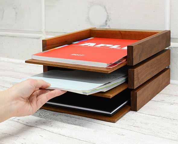 楽天市場】HIGHTIDE（ハイタイド） BUTLER バトラー トレイ3段 木製