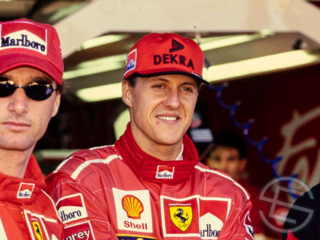 楽天市場】ミハエル・シューマッハ 1998年 フェラーリ 支給品 マルボロ