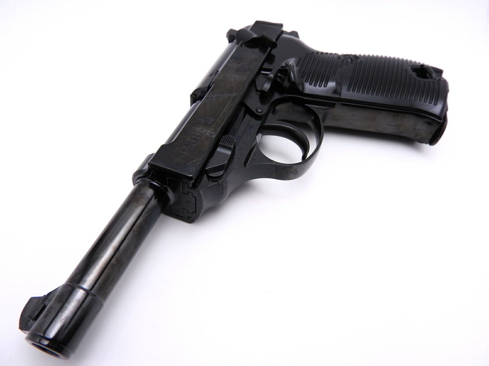 マルゼン P38 ガスガン ブラックメタル仕様 マルゼン ブローバック