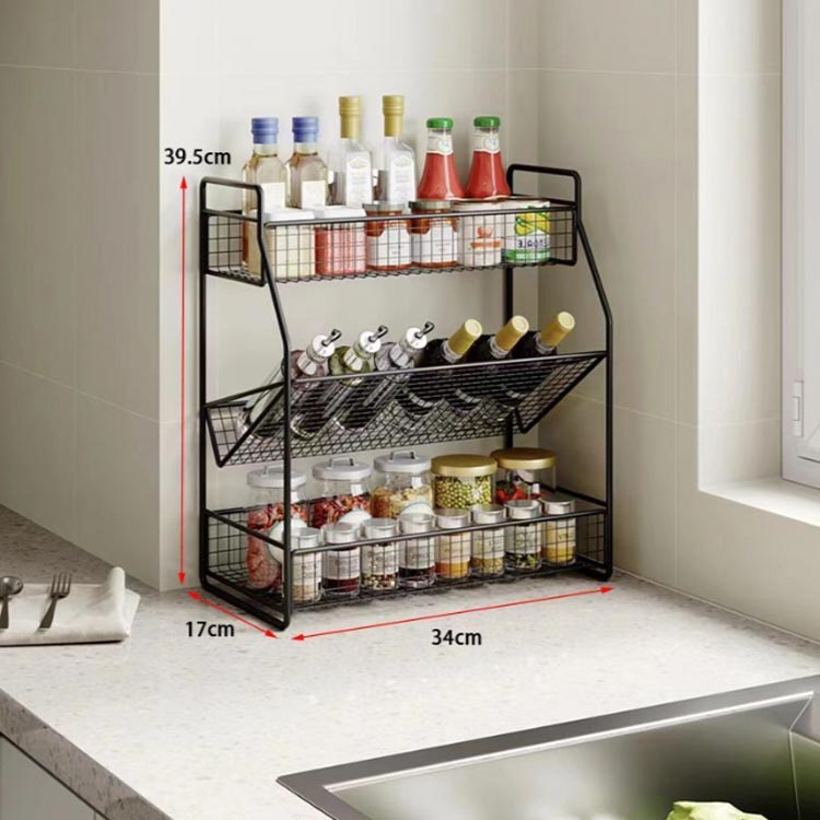楽天市場】スパイスラック 調味料ラック 調味料 収納 卓上 収納ラック