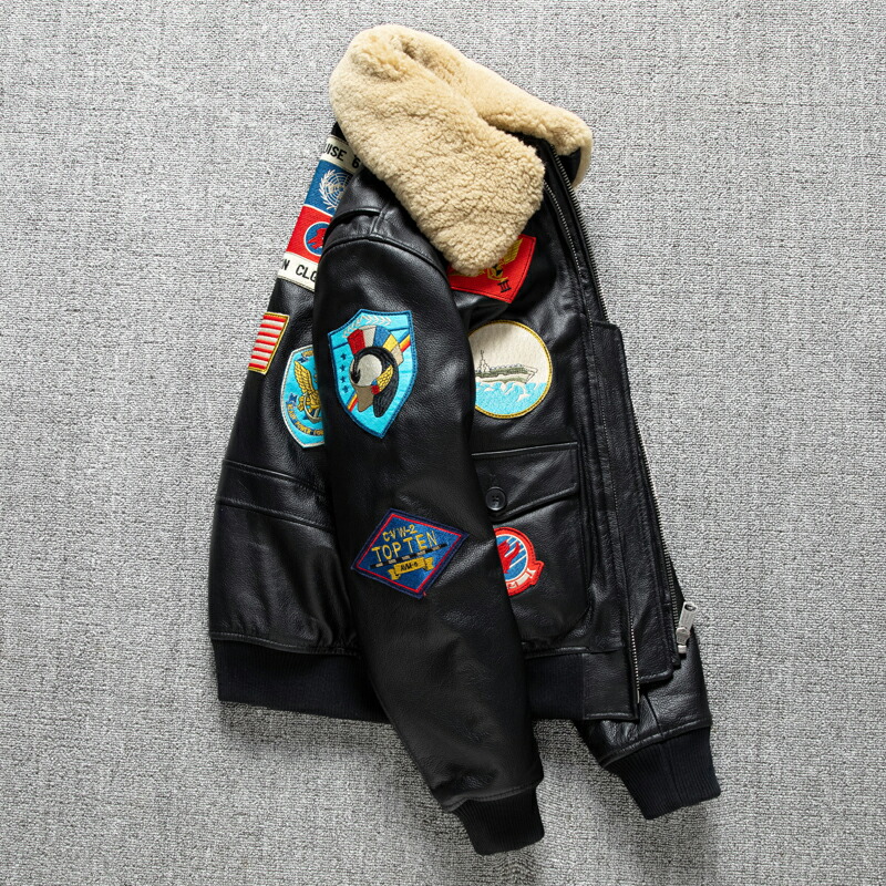 楽天市場】秋冬 上品 G1 フライトジャケット メンズ ミリタリー