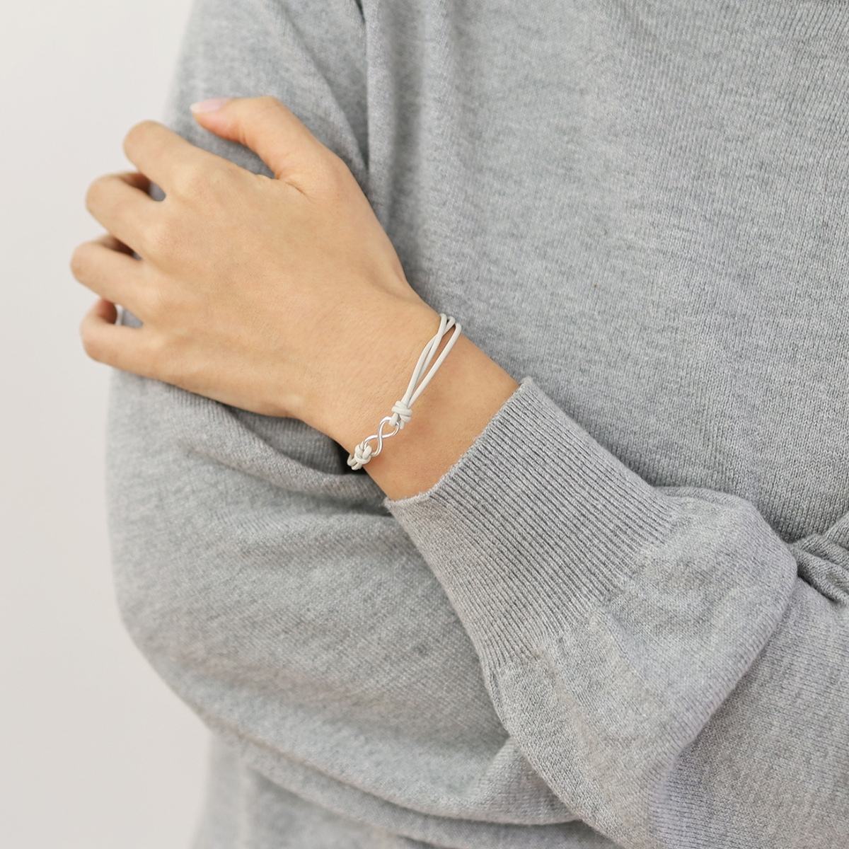 楽天市場】ブレスレット ペア ブランド シルバー925 インフィニティ