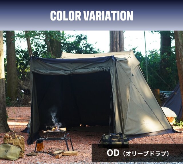 楽天市場】DUCKNOT ハンティングヘキサT/C SW SOLO オリーブ コヨーテ