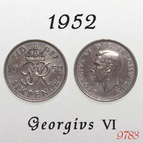 楽天市場】1952年 希少なジョージ6世最終発行 GR 国民を励まし続けた王