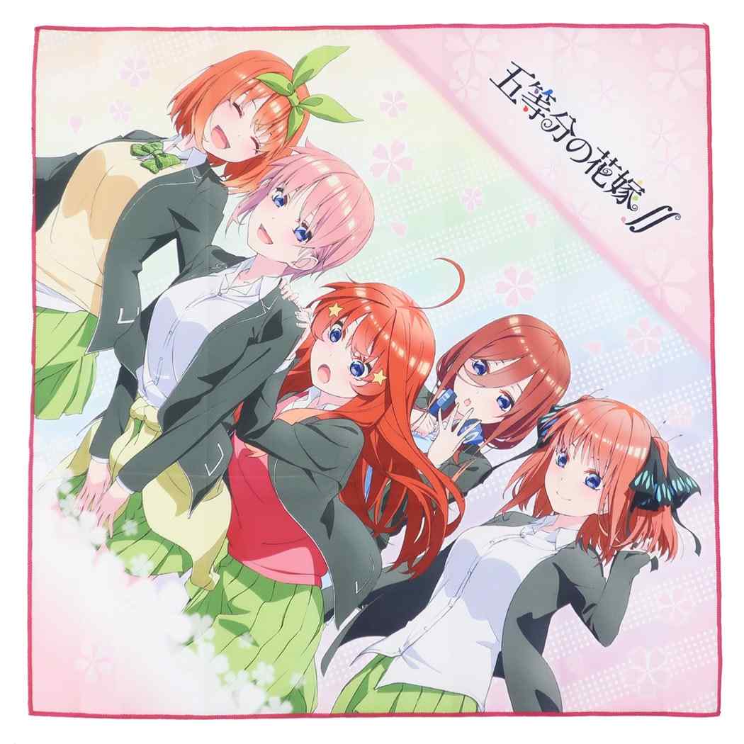 楽天市場】五等分の花嫁 マルチクロス キービジュアル アニメ 一花 二