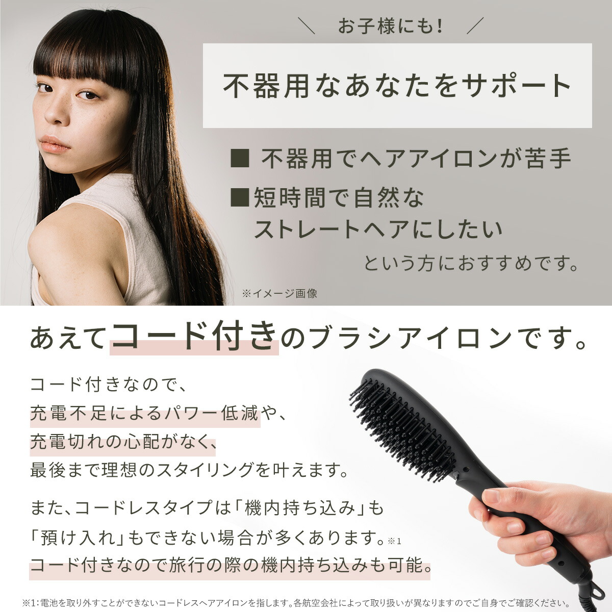 楽天市場】【15%クーポンで4072円】サロンムーン ヒートブラシ 【MORE